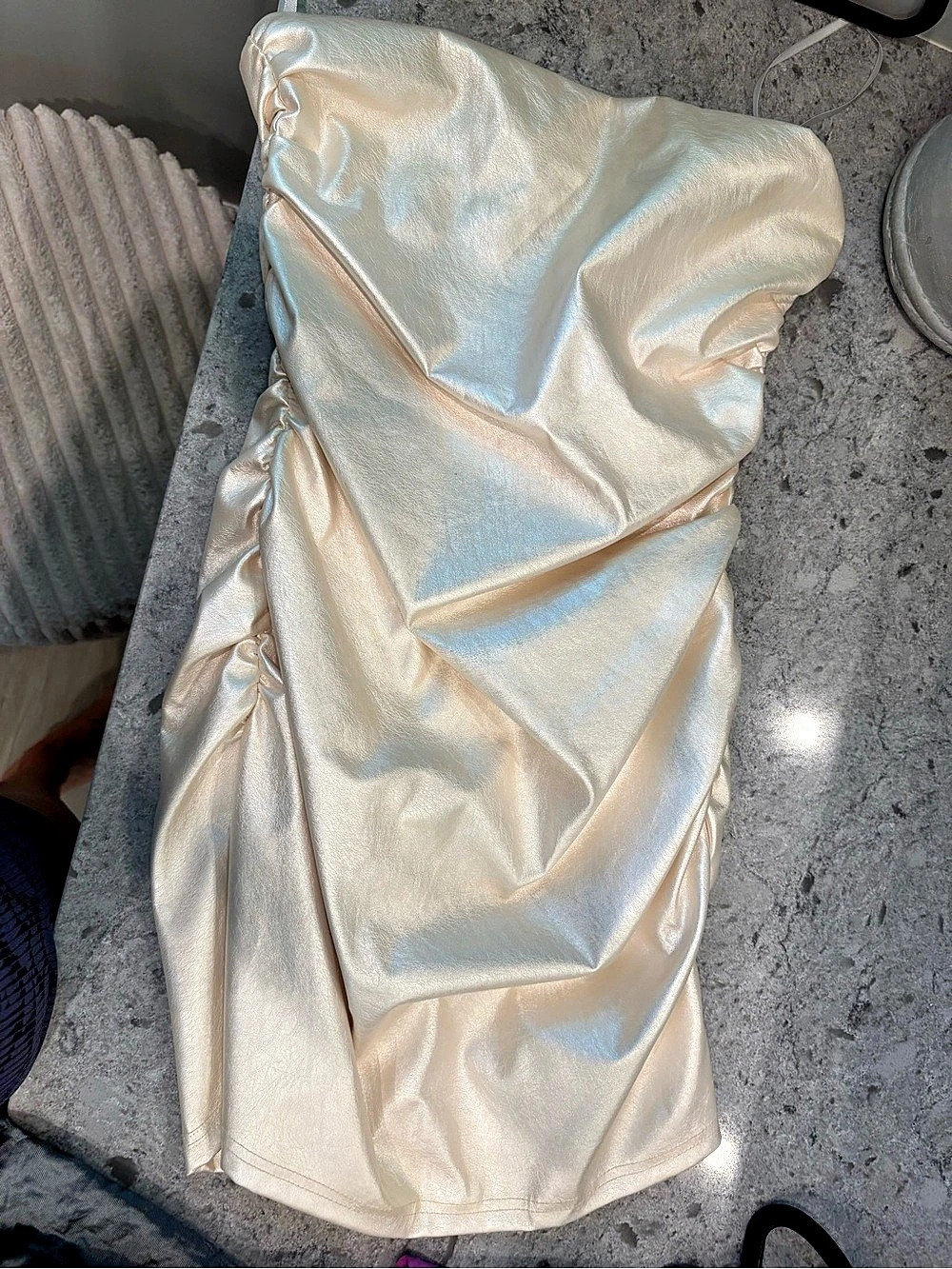 Shapewear Satin Mini Dress Size Small Like New
